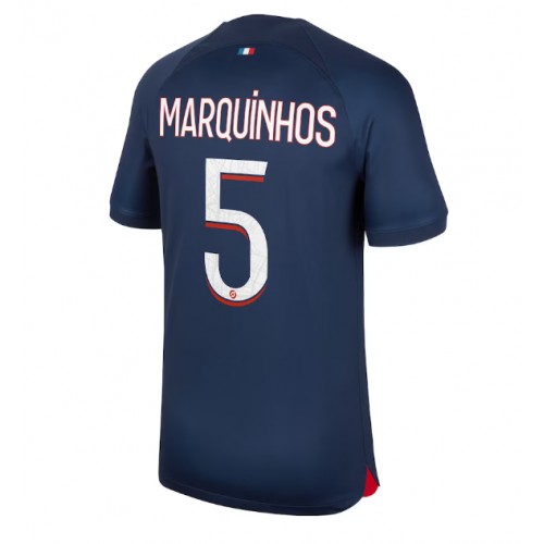 Dres Paris Saint-Germain Marquinhos #5 Domaci 2023-24 Kratak Rukav